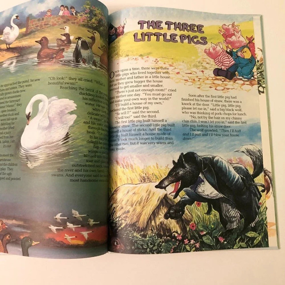 Vintage 1987 Animal Fairy Tales  Claire Mumford Cavendish Childrens Stories - Picture 12 of 14
